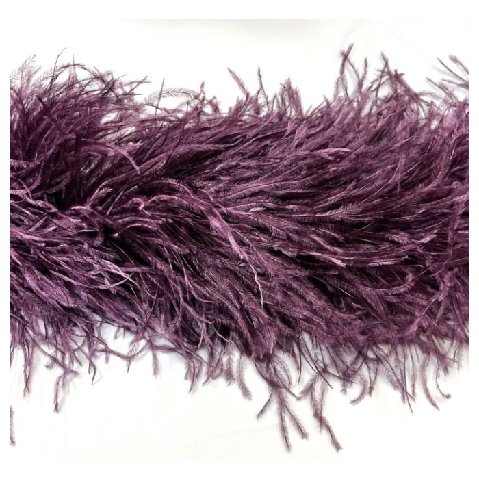 Feather Boa plum