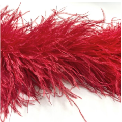 Feather Boa flamenco/red