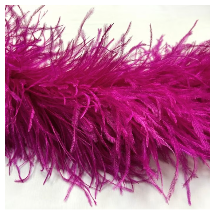Feather Boa fuchsia pink/hwaiian pink