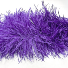 Feather Boa purple rain