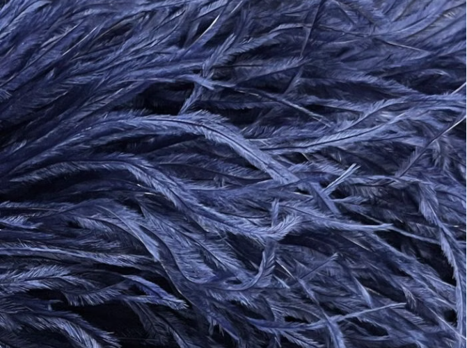 Hair Clip: Aquamarine Feather