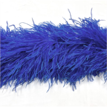 Feather boa cobalt
