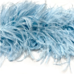Feather boa ice blue