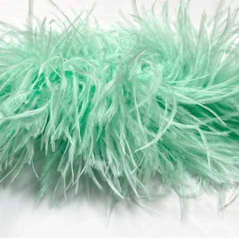 Feather boa peppermint
