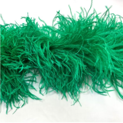 Feather boa emerald
