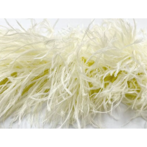 Feather boa camelia