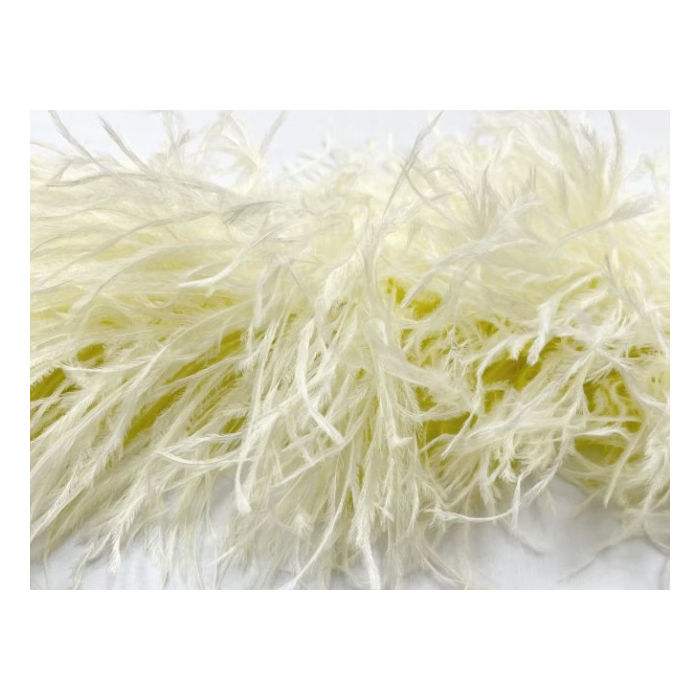 Feather boa camelia