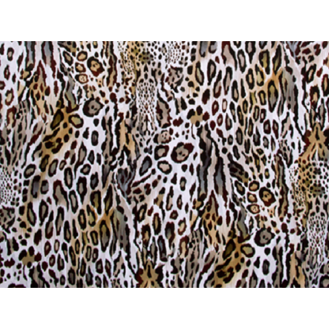 TEXTURED LEOPARD LYCRA natural (kopia)
